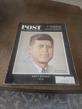 Saturday Evening Post Magazine  Featuring John F. Kennedy - December 14, 1963